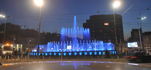 Славија: Водоскок свира два пута дневно